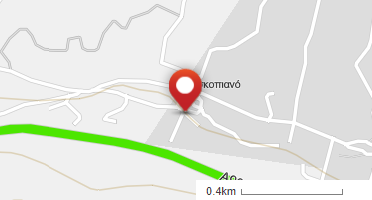 Location of business on map