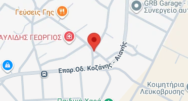 Location of business on map