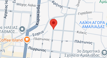 Location of business on map