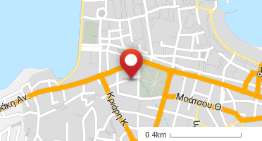Location of business on map