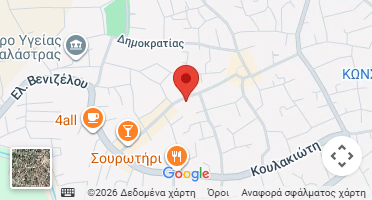 Location of business on map