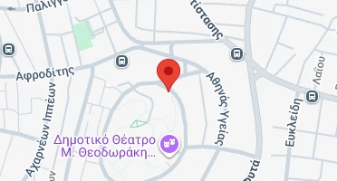 Location of business on map