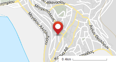 Location of business on map