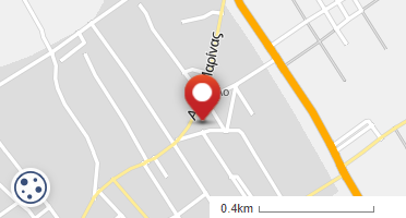 Location of business on map