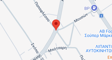 Location of business on map