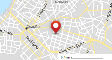 Location of business on map