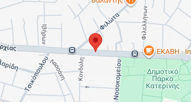 Location of business on map