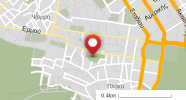 Location of business on map