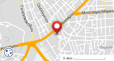 Location of business on map