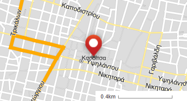 Location of business on map