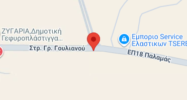 Location of business on map