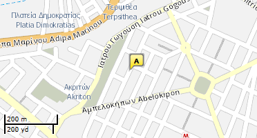 Χάρτης και σημείο της επιχείρησης