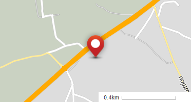 Location of business on map