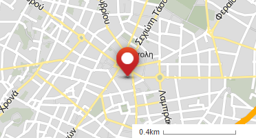 Location of business on map
