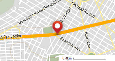 Location of business on map