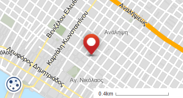 Location of business on map