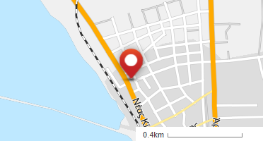 Location of business on map
