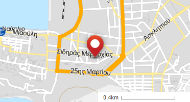 Location of business on map