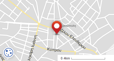 Location of business on map