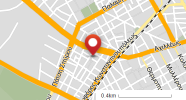 Location of business on map