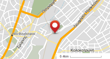 Location of business on map
