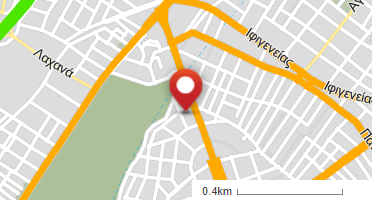 Location of business on map