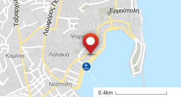 Location of business on map