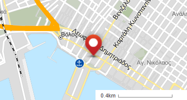 Location of business on map