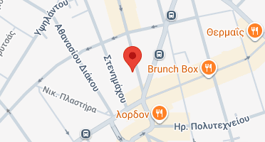 Location of business on map