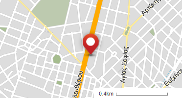 Location of business on map