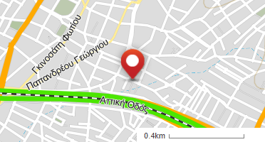 Location of business on map