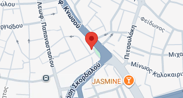 Location of business on map