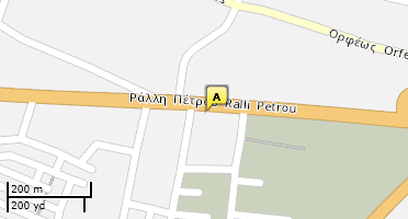 Location of business on map