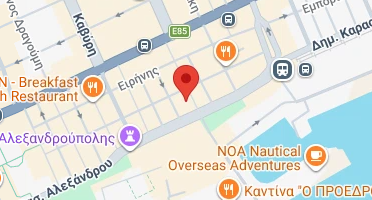 Χάρτης και σημείο της επιχείρησης