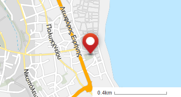 Location of business on map