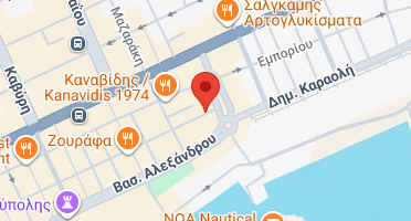 Location of business on map