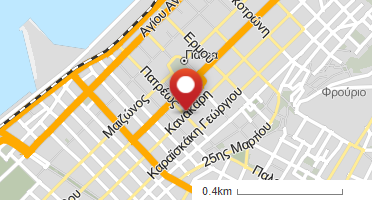 Location of business on map