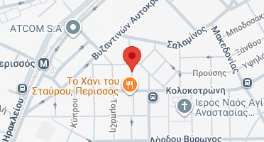 Location of business on map