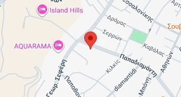 Location of business on map