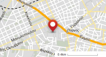 Location of business on map