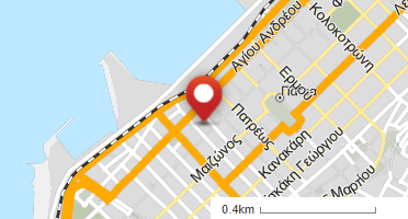 Location of business on map