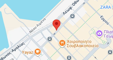 Location of business on map