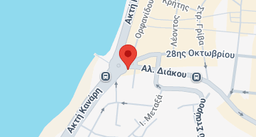 Location of business on map