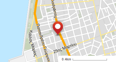 Location of business on map