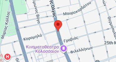 Location of business on map