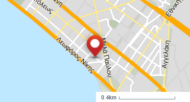 Location of business on map
