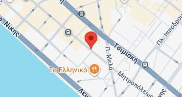 Location of business on map