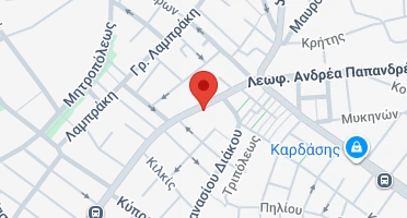 Location of business on map