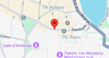 Location of business on map