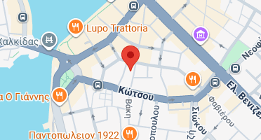 Location of business on map